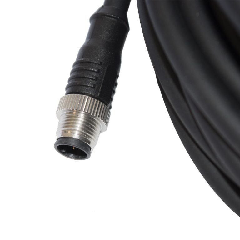 Shielded CAN BUS M12 Cable 15m (49.2ft) Dynamic Monitors